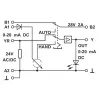 METZ CONNECT 110659 miniatuur vermogensrelaismodule, 1 wisselcontact, 24 V DC spoel, 6 A, wit
