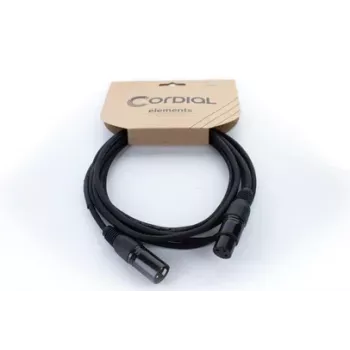 Cordial ED 2 FM XLR-verbindingskabel 2 m zwart (14900)