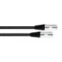 Cordial 15622 CAT 6a SF/UTP-patchkabel 5m zwart PUR