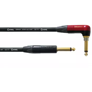 Cordial 11218 6,3mm mono-jack audiokabel 3m zwart PVC
