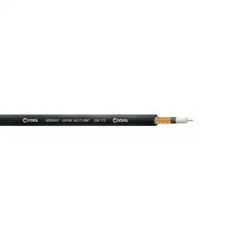 Cordial 11218 6,3mm mono-jack audiokabel 3m zwart PVC