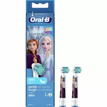 Braun EB 10-2K Frozen elektrische tandenborstel-opzetborstels voor kinderen (2-pack)