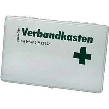 SÖHNGEN RIEL DIN 13157 EHBO-koffer, ABS-kunststof, oranje, wandmontage 3003046