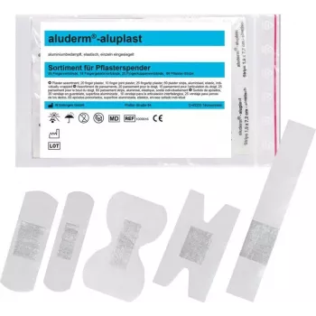 SÖHNGEN pleisterstrips 1009912 wit 2,5 x 7,2 cm, 30 stuks