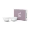 FIFTYEIGHT PRODUCTS T012201 schaaltjesset 200ml grijnzend & kussend wit porselein