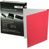 LMG thermobindmappen A4 rood lederlook 1,5 mm rug, 50 blad capaciteit, 50-pack LMG-BMDLM-RO-R1,5