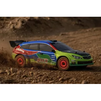 Absima 1:10 EP Rally STi-X brushless 4WD RTR RC-auto met accu en oplader (12234)