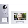 M-E MODERN-ELECTRONICS VISTUS VD ALU-6710 S bedraad videodeurbelsysteem, zilver 41174