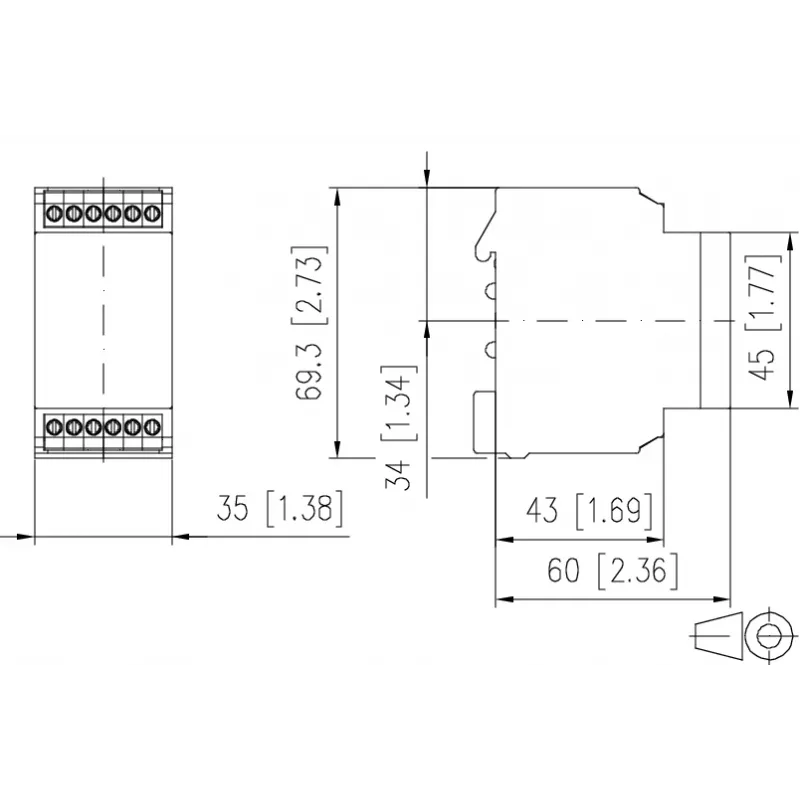 METZ CONNECT potentiaalscheider 230VAC 110502