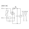 METZ CONNECT KRA-M8/21-21 vermogensrelais wit (11061905)