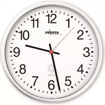PEWETA radiografische wandklok kunststof wit 30 cm (51.130.311)