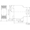 METZ CONNECT 110668132722 vermogensrelais wit 24V DC 2PDT 8A PCB-montage