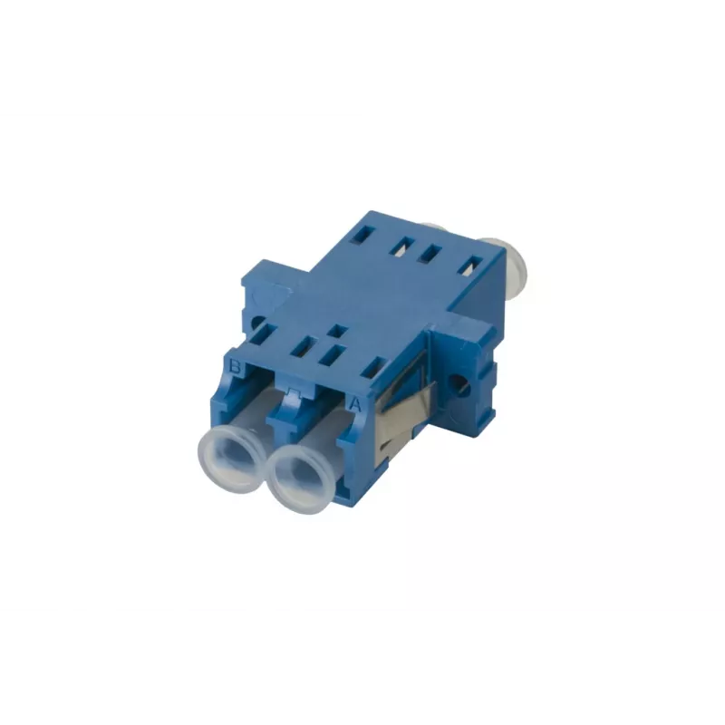 METZ CONNECT 15090074-I LC duplex naar SC simplex hybride glasvezeladapter, single-mode OS2, blauw