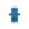 METZ CONNECT 15090074-I LC duplex naar SC simplex hybride glasvezeladapter, single-mode OS2, blauw