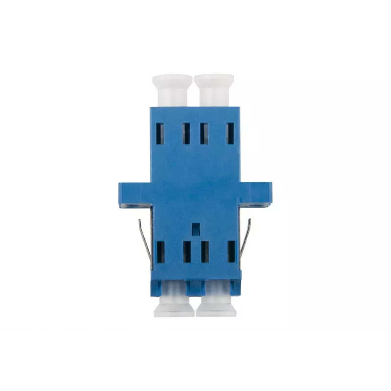METZ CONNECT 15090074-I LC duplex naar SC simplex hybride glasvezeladapter, single-mode OS2, blauw
