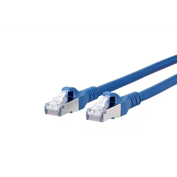 METZ BTR NETCOM CAT 6A S/FTP RJ45 netwerk-patchkabel, 7 m, blauw, snagless 1308457044-E