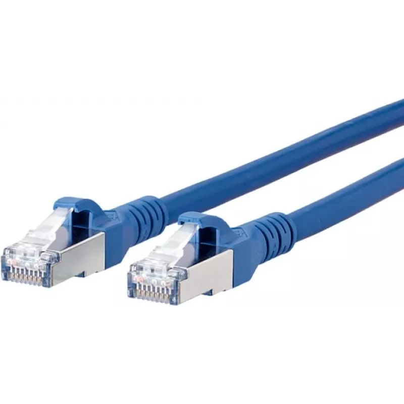 METZ BTR NETCOM CAT 6A S/FTP RJ45 netwerk-patchkabel, 7 m, blauw, snagless 1308457044-E