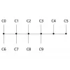 METZ CONNECT PV10 F10 vermogensschakelrelais 24V DC 1 CO 10A wit 110720