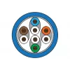 METZ BTR 130845A044-E Cat.6 patchkabel, AWG26, 2x RJ45, 10 m, blauw