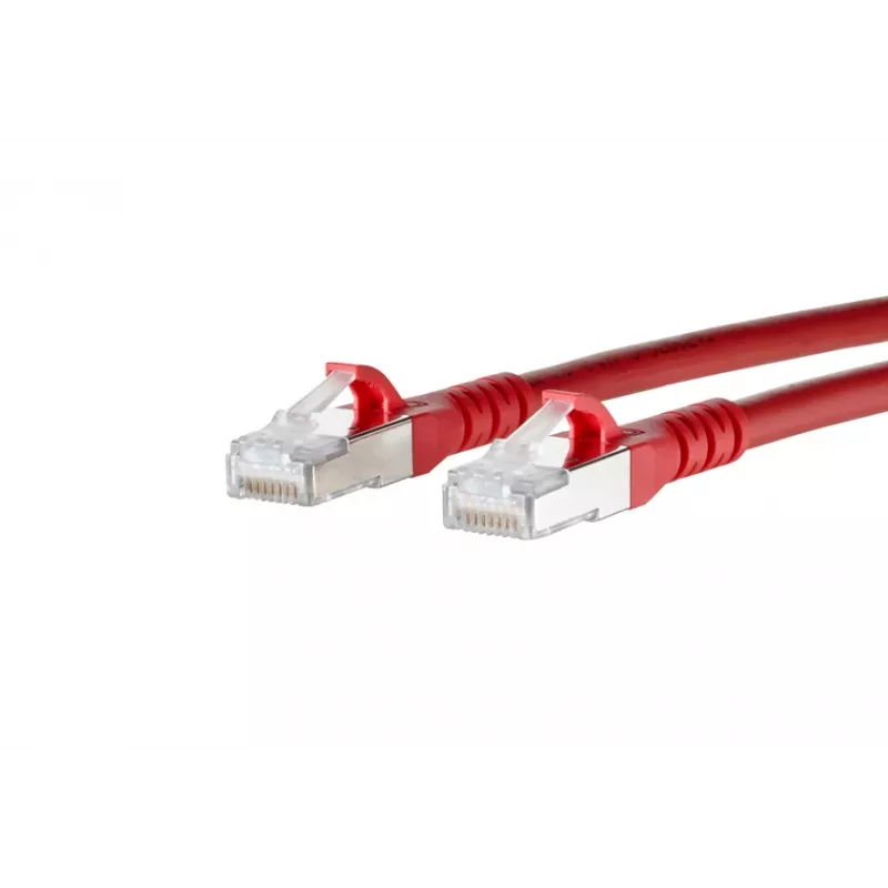 METZ BTR NETCOM Cat6 U/UTP patchkabel RJ-45 naar RJ-45, stekker/stekker, 1,5 m, 10GBase-T, koper, zwart 1308451566-E