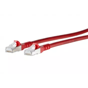 METZ BTR 1308457066-E Cat.6 patchkabel, AWG26, 2x RJ45, 7 m, rood