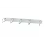 METZ BTR 130894-03-03-E 19 inch 1U kabelmanagement-paneel, 75mm diep, RAL 7035 lichtgrijs