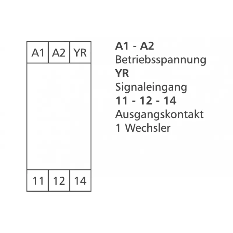 METZ CONNECT 1-kanaals interfacemodule zonder handmatig bedieningsniveau KRS-E06 (110655)
