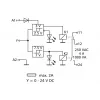 METZ CONNECT KRS-E08 3 24 V AC/DC interface-relaismodule, 1 wisselaar, 8 A, DIN-rail 110673