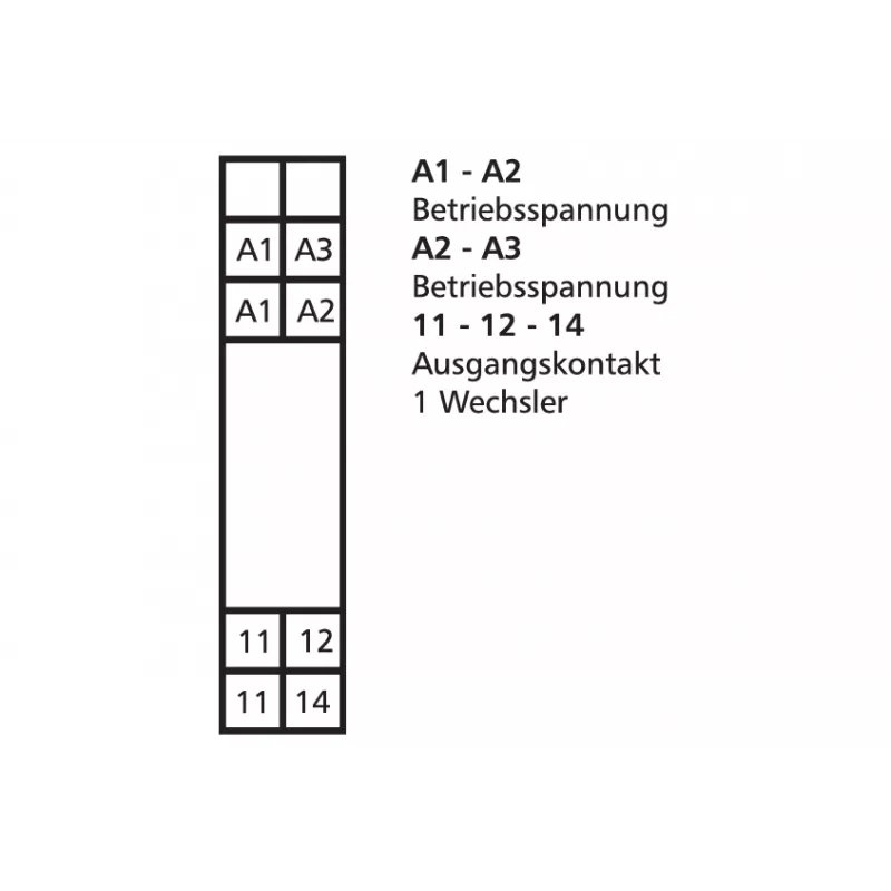 METZ CONNECT KRA-S-F8/21 vermogensrelais 24V DC 8A SPDT grijs DIN-rail 11070613