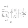 METZ CONNECT KRA-S-F8/21 vermogensrelais 24V DC 8A SPDT grijs DIN-rail 11070613