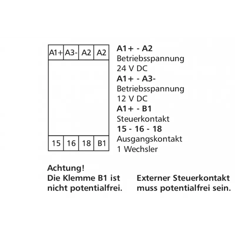 METZ Connect 11065727 MARk-E08 multifunctioneel tijdrelais 24 V AC/DC, 1 wisselcontact