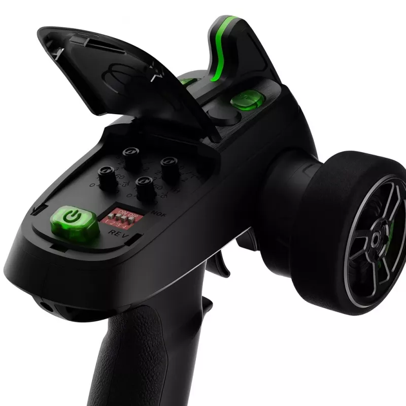Absima CR4S-EVO 4-kanaals 2,4GHz RC-zender met 6-kanaals ontvanger 2000014