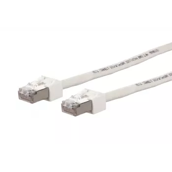 METZ CONNECT Ultraflex500 CAT 6 S/FTP patchkabel, RJ-45 stekker naar RJ-45 stekker, 1,0 m, wit, halogeenvrij 13084V1088-E