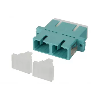 METZ BTR 150900BA-I OpDAT SC-D MM OM3 fosforbrons aqua duplex koppeling