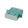 METZ BTR 150900BA-I OpDAT SC-D MM OM3 fosforbrons aqua duplex koppeling