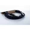 Cordial 14770 mono-jack audiokabel 6,3 mm TS naar 6,3 mm TS 5 m zwart/blauw textiel