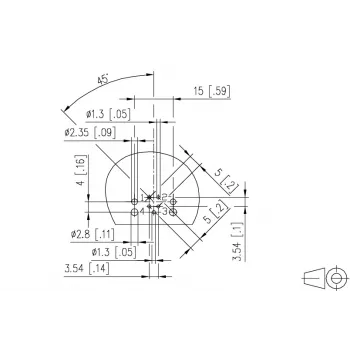 METZ MMT471A115 PCB-bus, 4-polig, 3,5 mm rastermaat, groen