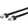 METZ CONNECT 13084V1500-E Cat6 S/FTP netwerkkabel, RJ45, 1,5 m, zwart