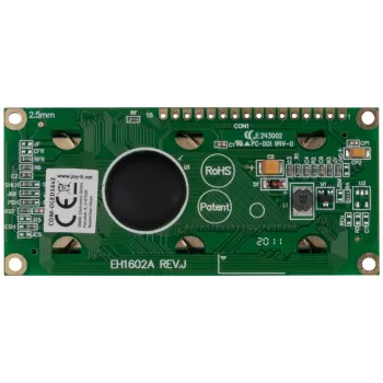 JOY-IT COM-OLED16X2 16x2 OLED-displaymodule, wit, I2C, SSD1306, Arduino & Raspberry Pi compatibel
