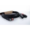 Cordial EU 1 FC XLR naar RCA verbindingskabel 1 m zwart (14851)