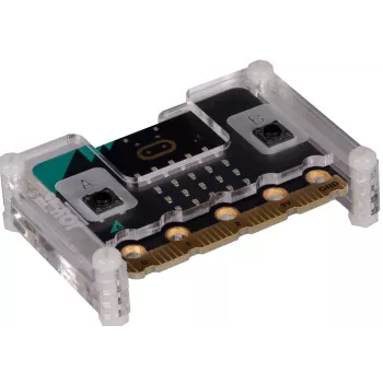 JOY-IT BBCZ CASE V2 TR - transparante beschermbehuizing voor BBC micro:bit V2 (MB-CASE02)