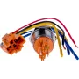 JOY-IT BUTTON22B-M-GR drukknop (maakcontact), 22mm, 250V AC 7A, 1 NO, IP67, IK10, groen