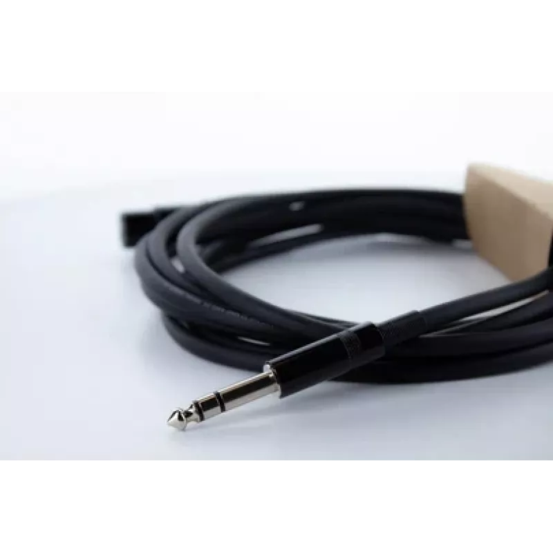 Cordial EM 3 FV XLR naar 6,3 mm TRS jackkabel 3m zwart 14822