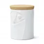 FIFTYEIGHT PRODUCTS Charmant porseleinen bewaarpot 1700 ml wit