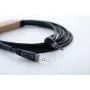 Cordial 14833 3,5 mm jack audiokabel 3 m zwart PVC getwist
