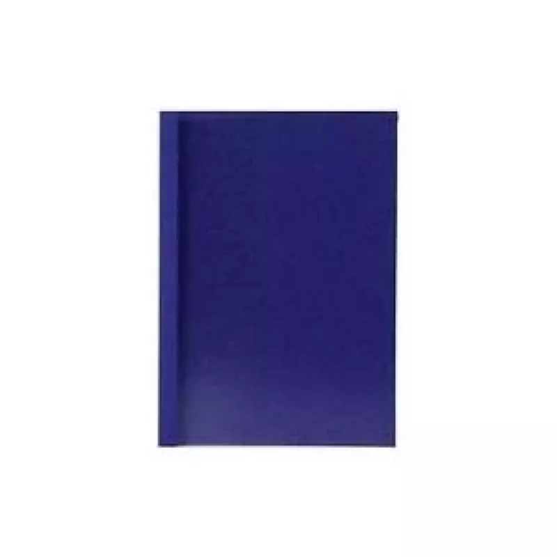 LMG thermobindmappen A4 blauw lederlook 2,0 mm rug, 50-pack LMG-BMDLM-BL-R2