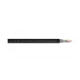 Cordial 15590 CAT 7a S/FTP netwerk-patchkabel, RJ45, 2 m, zwart, PUR-mantel