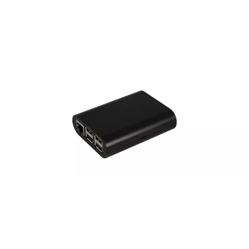 Raspberry Pi 2 / Pi B+ behuizing zwart (rb-case+04b)