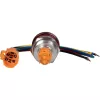 JOY-IT Button22NA-01 noodstopknop, mechanische vergrendeling, rood/groen, Ø22 mm, IP67, IK10