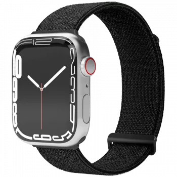 VONMÄHLEN Fitness Loop 2 armband voor Apple Watch 40/41/42mm, zwart